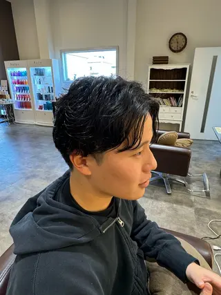 メンズ 🔅透明感カラー切田 はじめ🔆のヘアスタイル