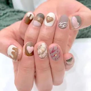 ネイル Ash関内ネイリスト 荒木のネイルデザイン