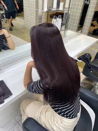 ミディアム カラー ヘアアレンジ キッズ TRUNAIL&EYE所属・TRU Shino🦋のマツエク・マツパデザイン