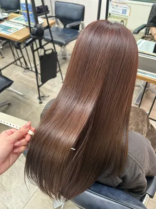 ロング カラー suehiro yunaのヘアスタイル