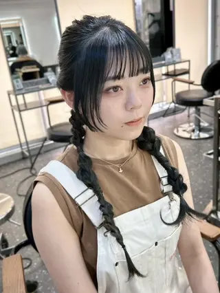 ロング カラー 艶髪/透明感/吉祥寺 /縮毛矯正/yutoのヘアスタイル