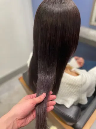 ロング カラー 🌿長尾俊汰🌿 透明感カラーのヘアスタイル