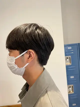 ショート 小林 崇雅　ダウンパーマのヘアスタイル