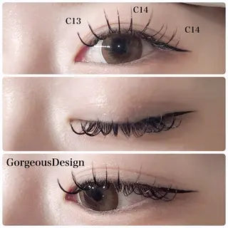 マツエク・マツパ RECARO札幌大通店所属・渡辺 玲衣のマツエク・マツパデザイン