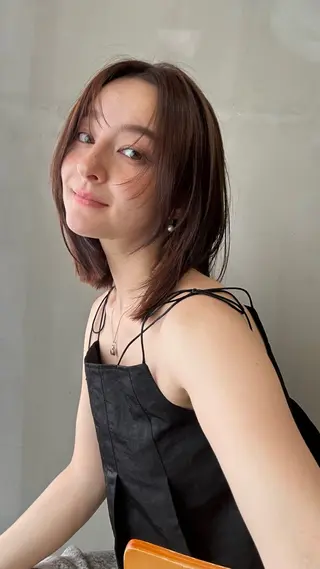 ショート カラー ショート/ボブ/ 心斎橋/宮脇美奈のヘアスタイル