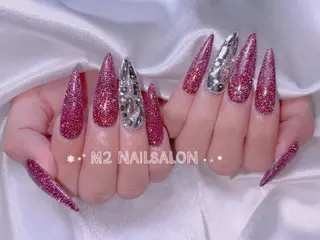 ネイル 長さだし専門店 M2　rikaのネイルデザイン