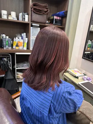 ミディアム no aのヘアスタイル