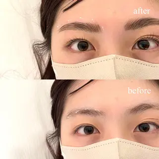 マツエク・マツパ アイブロウ GO TODAY SHAiRE SALON Vellmie店所属・吉祥寺kasumi 🌛eye/browのマツエク・マツパデザイン