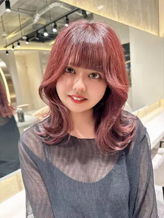 ミディアム ✨髪質改善特化✨副 店長椎葉信乃介のヘアスタイル