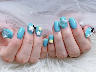 メンズ Bloom スカルプ専門店のネイルデザイン