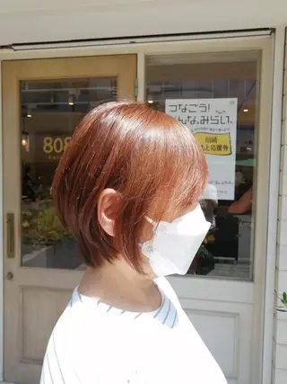 カラー 小倉 夢乃のヘアスタイル