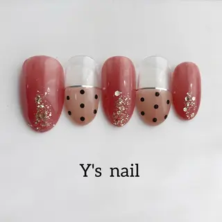 ネイル 手書きが得意🖌️ Y’s  nailのネイルデザイン