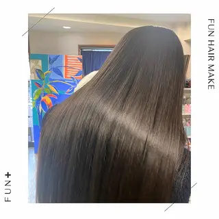 ロング 佐々木 菜摘のヘアスタイル