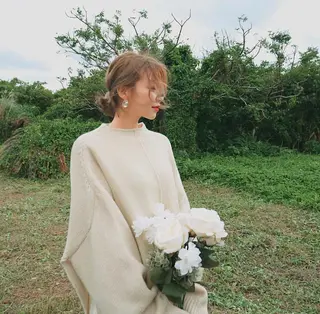 ミディアム カラー パーマ ヘアアレンジ メンズ キッズ ネイル マツエク・マツパ 古賀 侑磨のヘアスタイル