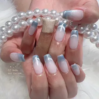 ネイル 💎CC・NaNa 韓国風ネイル🌙Cのネイルデザイン