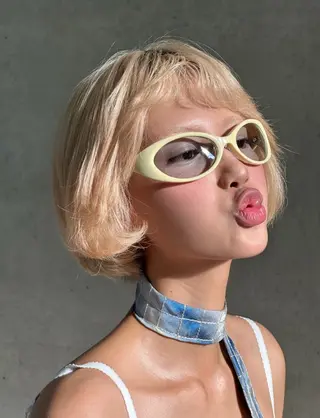 ショート カラー レイヤー/柔色 カラー/SAkiのヘアスタイル