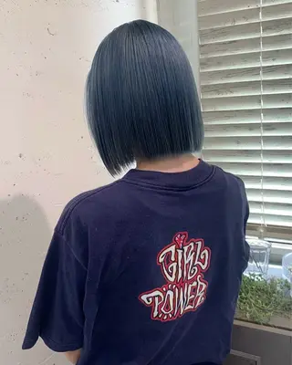 カラー 透明感カラー/マツ エクrisa🎀🫧のヘアスタイル