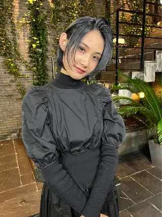 ミディアム 【ロングウルフカット 姫カット】伊藤裕哉のヘアスタイル