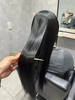 ロング 中川/縮毛矯正/ 高羽　克明のヘアスタイル