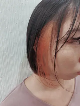 ショート カラー 🌿nudeカラー/ レイヤー/藤原🌿のヘアスタイル