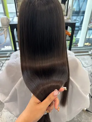 ロング カラー ヘアアレンジ GAME 天神所属・レイヤーカット指名 No.1💖マユカのヘアスタイル