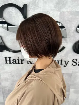 ショート レイヤーカット ✨藤原のヘアスタイル