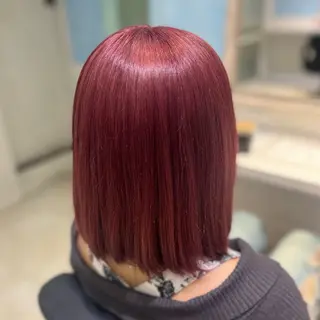 ショート カラー 💖ブリーチ/暖色 𝐘𝐮𝐢💖のヘアスタイル