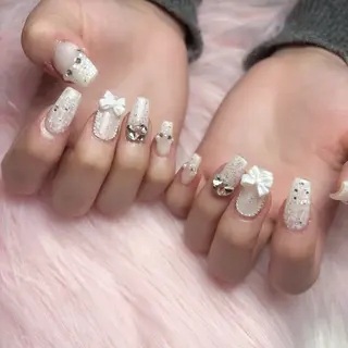 セミロング salon de perlaのネイルデザイン