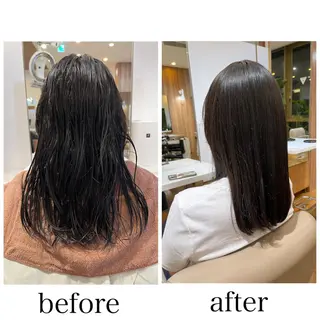 セミロング パーマ 門崎未依/レイヤー/ メンズカット🪿🌼のヘアスタイル