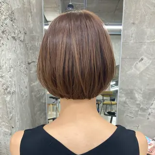 ショート カラー 🟢ウルフ/スパイラ ルパーマ/大西🟢のヘアスタイル