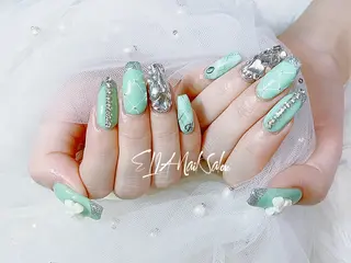 セミロング cici nailのネイルデザイン
