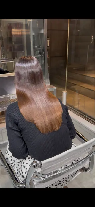 ロング GINGER所属・心愛🐈‍⬛🩶 /美髪/髪質改善のヘアスタイル