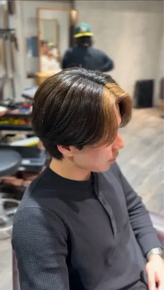 カラー メンズ Afinar  乃空（ノア）のヘアスタイル