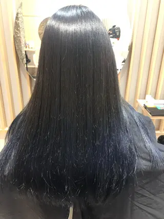 セミロング カラー 徳光 辰弥のヘアスタイル