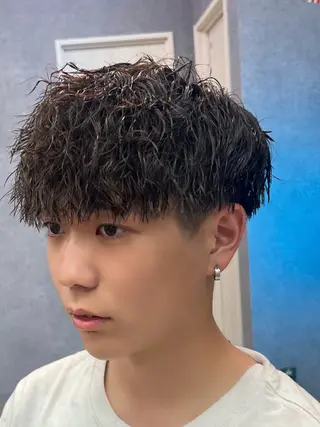 ミディアム 🥸MENIN 相模 大野メンズ専門🥸のヘアスタイル