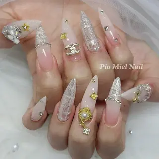 ネイル HANA 長さだしのネイルデザイン