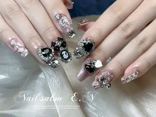 ネイル E.N🦋 長さ出し/持ち込みのネイルデザイン