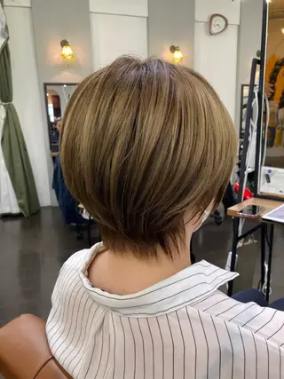 ショート 🌸栄/髪質改善 透明感/ムラカミ🌸のヘアスタイル