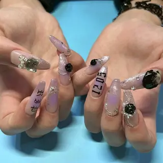 ネイル かわいいおつめ アサイのネイルデザイン