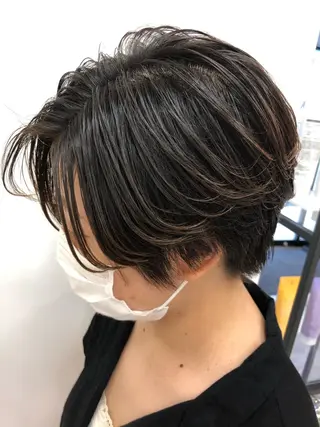 ショート 渕向 克海のヘアスタイル