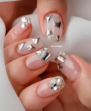 ネイル 3dパーツ/流行り 👧shushu❤️のネイルデザイン