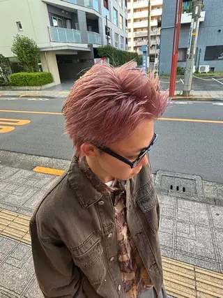 カラー ️🩵RINKA/ ハイトーンカラー🩵のヘアスタイル