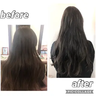 ロング カラー 🫧髪質改善×艶髪 🫧根本泰成🫧のヘアスタイル