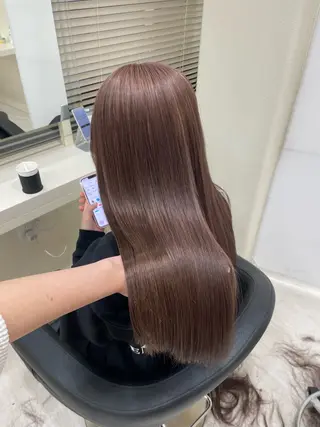 ロング カラー ヘアアレンジ 🎀 yuuka🎀のヘアスタイル