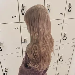 セミロング カラー ヘアアレンジ メンズ ♡ 𝐑𝐈𝐎♡のヘアスタイル