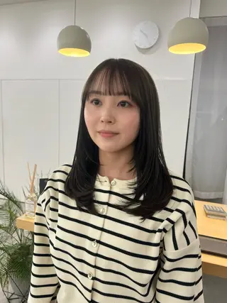 ロング 瀬長なおみ U too e'sのヘアスタイル