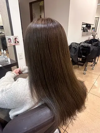 ロング 🤍レイヤーツヤカラ ーAkane🇰🇷のヘアスタイル