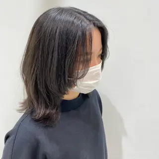 ミディアム カラー 💫副店長💫 篠崎 はやとのヘアスタイル