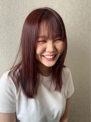 ミディアム カラー niconail 千歳烏山店所属・niconail 🧣ayu 📍烏山のネイルデザイン