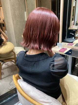 ショート ✨色持ちの良い艶 カラー✨蟹江真世のヘアスタイル